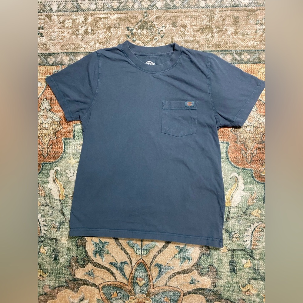 Dickies Women's Heavyweight Short Sleeve Pocket T-Shirt